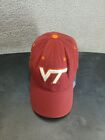 Vintage Virginia Tech VT Hokies Chicago Maroon SnapBack Cap