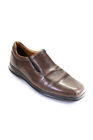 Cole Haan Mens Leather Slide On Loafers Brown Size 8.5 Medium