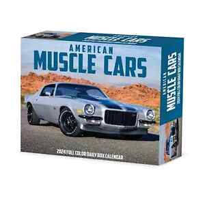 American Muscle Cars 2024 6.2 X 5.4 Box Calendar (Other)