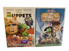 Disney Lot of 2 Muppet Treasure Island (50th Anniv.) & The Muppets Sealed DVDs