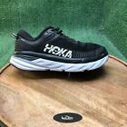Hoka One One Womens Bondi 7 Black White Athletic Running Shoes Sneakers Size 8.5