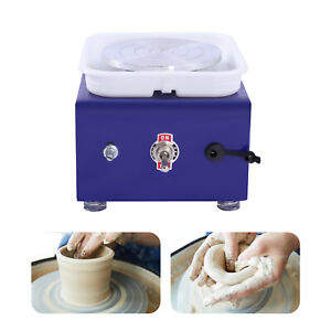 New ListingTurntable Electric Pottery Wheel Ceramic Machine Art Clay Craft 24W 100-240V USA