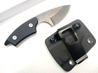 Kydex Horizontal Concealed Carry Sheath G10 Small Mini Fixed Blade EDC Knife