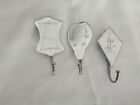 Vintage Accent Mirror Lot Of 3 Small - Etched Glass