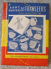 Aunt Martha's Hot Iron Transfers Vintage Embroidery Patterns 18 to choose From