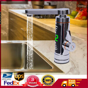 Electric Instant Hot Shower Kitchen Faucet Tankless Water Heater 3000 W US HOT
