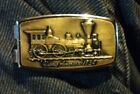 Vintage Anson “Young America 1834” Railroad Steam Engine Train Brass Money Clip