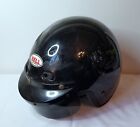 Bell Motorcycle Helmet with Visor Size Large Glossy Black Moped Scooter R/T Dot