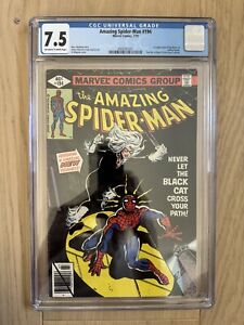 Amazing Spider-Man #194 Marvel Comics 1979 CGC 7.5 VF 1st Appearance Black Cat