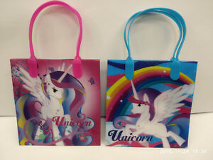 Kid Magical Unicorn Party Favor Goody Loot Gifts Candy Bags 2 Designs Must L@@K