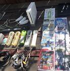 Nintendo Wii RVL-001 512 MB Home Console - White Plus Games - Works Great!