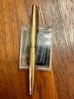 Vintage Sheaffer Gold Plated Fountain Pen With Blue Ink Cartridges