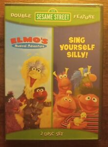 Sesame Street - Sing Yourself Silly & Elmo's Musical Adventure DVD Ships Free!