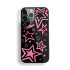 Super Star Bubble Gum Pink Shooting 2D Sublimation Rubber Phone Case For iphone