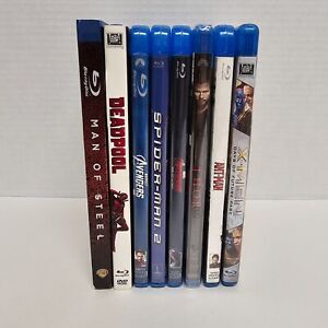 New Listing8 Blu-Ray Disc Super Hero Movie Collection Lot #3 Movies