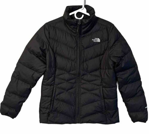 The North Face Alpz 550 Down Black Parka Jacket Youth Puffer No Size Tag