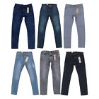 Levis Mens 510 Jeans Skinny Fit Denim Pants Rinsed Dark Blue Limited Edition New
