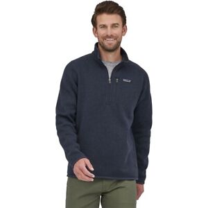 Patagonia Better Sweater 1/4 zip fleece jacket Navy Blue men’s Large