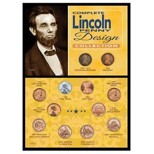 NEW American Coin Treasures Complete Lincoln Penny Design Collection 11085