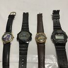4 Vintage Watch Lot Timex, Armitron, Relic Jordache. Timex Winds & Moves 4 Parts