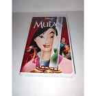 Disney Mulan VHS Video VCR Movie Tape Masterpiece Collection VTG Clamshell Case