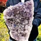 15LB Natural purple cubic fluorite quartz crystal mineral specimen