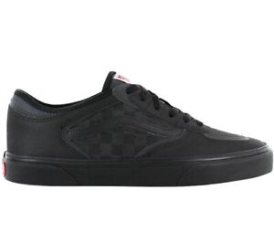 Vans Rowley classic Men's Sneaker Black VN0A4BTTORL Leisure Shoes Skate Shoe