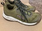 Keen NXIS Speed Womens Sneakers Size 8 1026121 Olive/Pink Excellent Pre-Owned