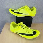 Nike Zoom Rival Sprint Mens Size 10 Volt Black Track Field Spikes DC8753-700