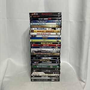 Lot of 30 Comedy, Action, Drama, Disney Dvd Movies All tested and works great