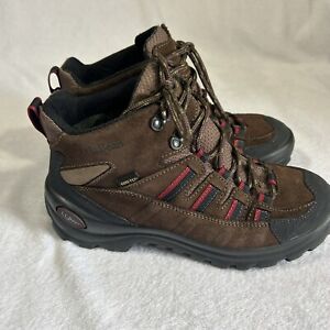 LL BEAN Gore-tex Waterproof Hiking Shoe Boots Vibram Womens Sz 8.5 M Brown