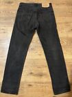 Vintage Early 90’s Levis 501 Black Jeans Made In USA Mens 33x34 Button Fly