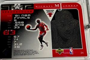 Michael Jordan Card RARE 90’s  SP AUTHENTIC DIE CUT INSERT BULLS JERSEY #23