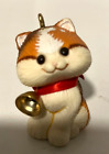 New ListingVintage Hallmark Calico Cat Christmas Ornament 1982 with Bell Kitten Mini 1.5 