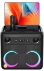 Smart Karaoke Machine for Adults with Lyrics Display 64GB Tablet 2 Wireless Mics