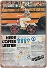 Lester MAG Wheels Vintage BMX Racing Ad Reproduction Metal Sign B480