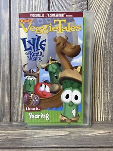 Veggietales VHS Lyle The Kindly Viking A Lesson In Sharing 2001