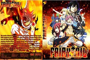 Fairy Tail Complete 328 Ep Serie Dual Audio English/Japanese-English Subtitles.