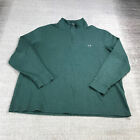 Vineyard Vines Sweater Mens 2XB XXL Pullover Quarter Green Sweatshirt Casual