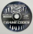New ListingNINTENDO GAMEBOY ADVANCE SP GAMESHARK PC 1ST DAY GAME CODES DISC ONLY
