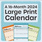 Trends International,  Large Print 2024 Mini Wall Calendar