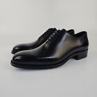 Tom Ford Claydon Black Leather Lace Up Shoes New SS24