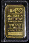 Johnson Matthey Assayers & Refiners 1/2 oz Half Troy Ounce 9999 Fine Gold Bar