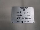 CRUISERS YACHTS MAXIMUM CAPACITIES SAFETY PLAQUE 4