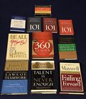 The 360 Degree Leader John C. Maxwell (Lot Of 11) Books & CDs