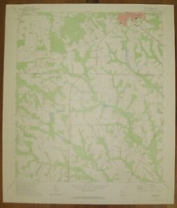 Pelham, Georgia 1971 Original Vintage USGS Topo Map