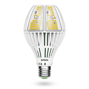 SANSI LED Light Bulb 5000K Daylight Energy Efficient Ceramic Heavy Duty Lamp 22Y