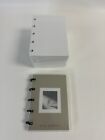Levenger 3x5 Circa Cards Notebook w/ Translucent Cover and 300 White Ruled Pack