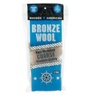 Fine Grade Bronze Wool Pads 3 Pack 3 steel wool pads per pack 3 Pack, NEW
