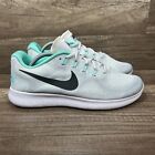 Nike Free RN Gray Green Womens US Size 9 EUR 40.5 Sneakers